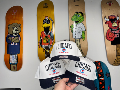 CHICAGO SPORTS FAN SNAPBACK HAT - SIX POINT SPORTS