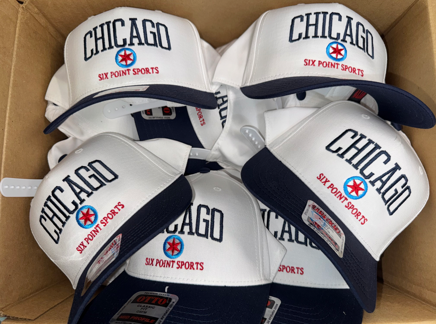 CHICAGO SPORTS FAN SNAPBACK HAT - SIX POINT SPORTS